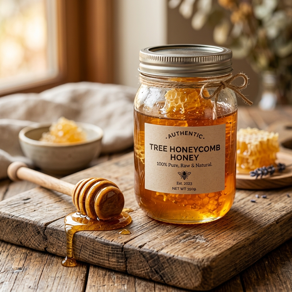 100% Pure Raw Honey